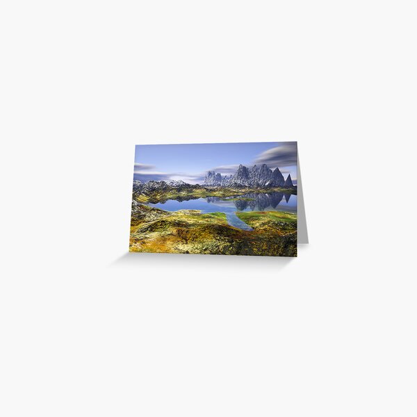Mountains of the Mind Greeting Card