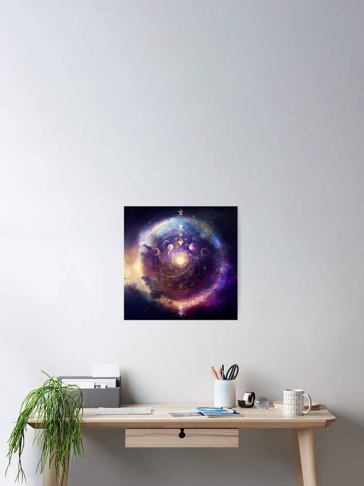 Imagen 2 de 3, Póster con la obra Consciousness | Cosmic Awakening, diseñada y vendida por ThinkFun! Design.