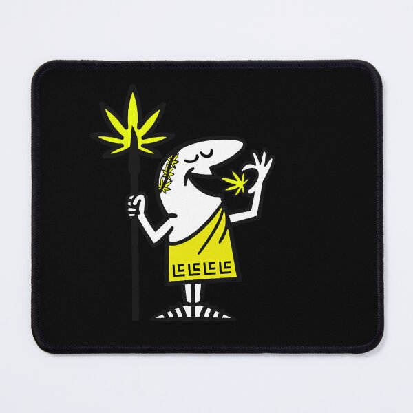 Item preview, Mr. Ceasar Cannabis Weed Illustration designed and sold by CannabisGifts.