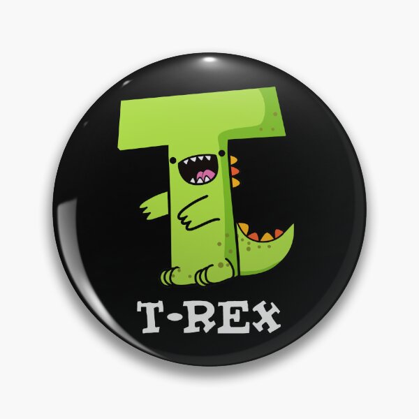 Item preview, T-Rex Alphabet Funny Dinosaur Puns  (Dark BG) designed and sold by punnybone.