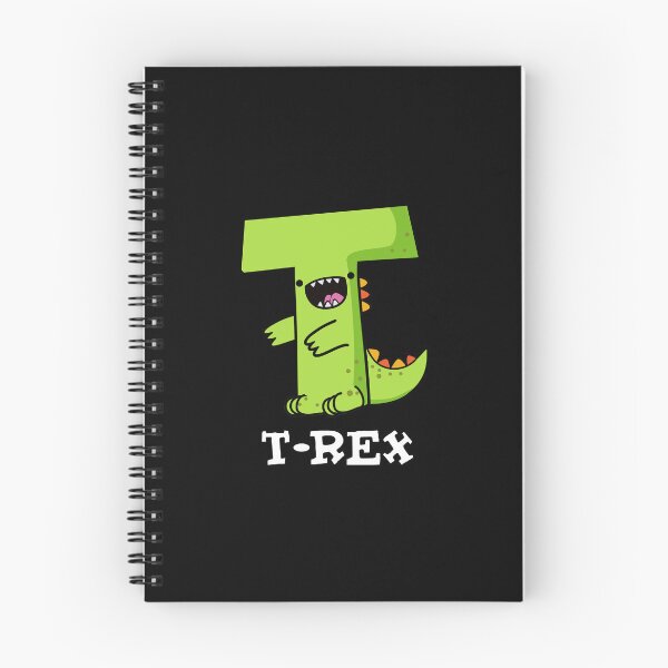 Item preview, T-Rex Alphabet Funny Dinosaur Puns  (Dark BG) designed and sold by punnybone.