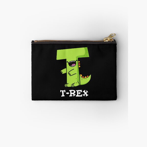 Item preview, T-Rex Alphabet Funny Dinosaur Puns  (Dark BG) designed and sold by punnybone.