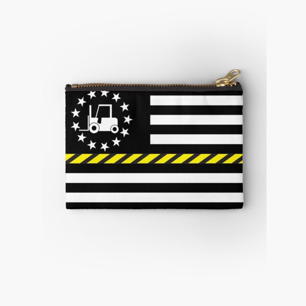 Item preview, Thin Certified Forklift Operator Line Flag designed and sold by WKND-Graphics.