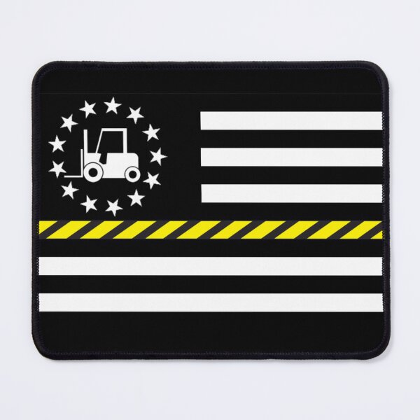 Item preview, Thin Certified Forklift Operator Line Flag designed and sold by WKND-Graphics.