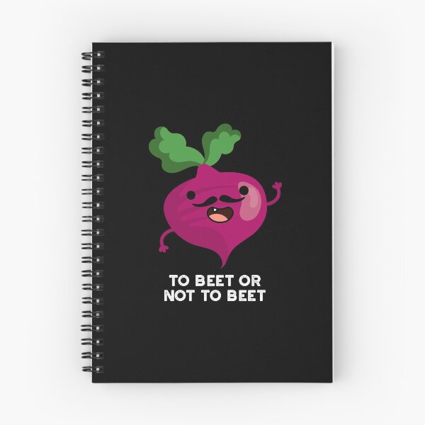 Item preview, To Beet Or Not To Beet Funny Veggie Puns (Dark BG) designed and sold by punnybone.
