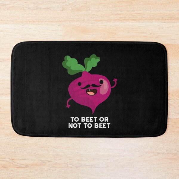 Item preview, To Beet Or Not To Beet Funny Veggie Puns (Dark BG) designed and sold by punnybone.