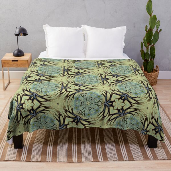 Item preview, Hexagonal Forest Fractal Pattern designed and sold by jean-nicolas.