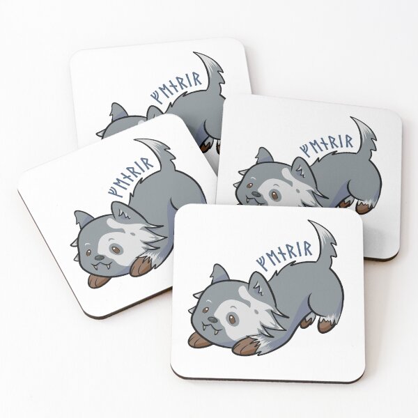 Item preview, Fenrir Chibi | God of War: Ragnarok  designed and sold by GalaxelDesign.
