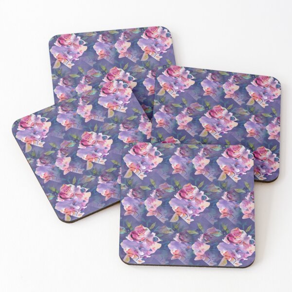 Item preview, Pastel floral abstract pattern designed and sold by Mirarima.