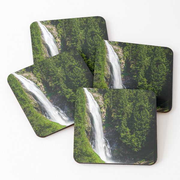 Item preview, Wallace Falls Multi Tier Waterfall in Washington State designed and sold by Open Range Studios.