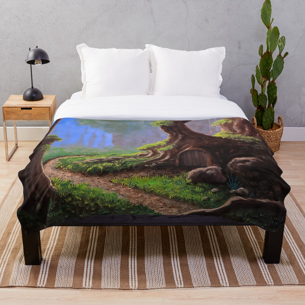 Item preview, Throw Blanket designed and sold by flooko.