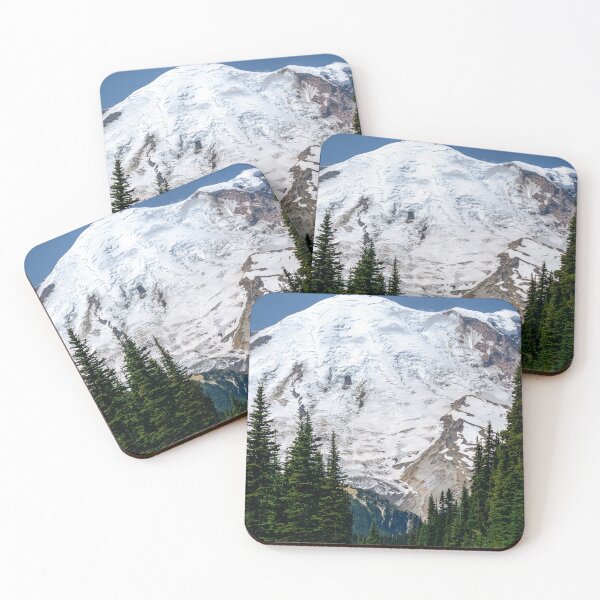 Item preview, Massive Mt Rainier Glacier Above Mountain Road in National Park designed and sold by Open Range Studios.