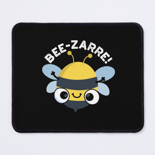 Item preview, Bee-zarre Bizarre Funny Bee Puns (Dark BG) designed and sold by punnybone.