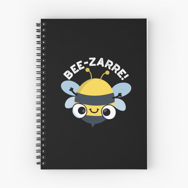 Item preview, Bee-zarre Bizarre Funny Bee Puns (Dark BG) designed and sold by punnybone.