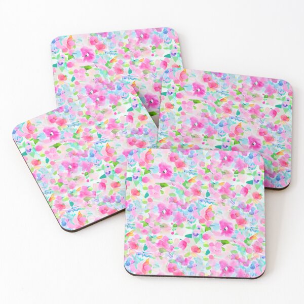 Item preview, Pastel floral abstract pattern designed and sold by Mirarima.
