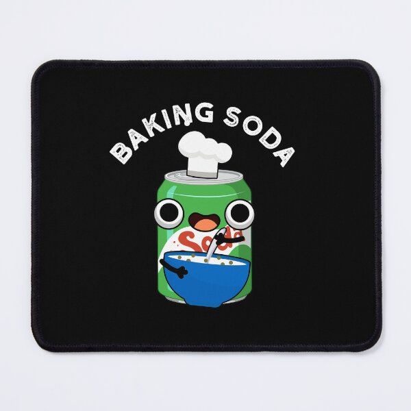 Item preview, Baking Soda Funny Soda Pop Puns (Dark BG) designed and sold by punnybone.