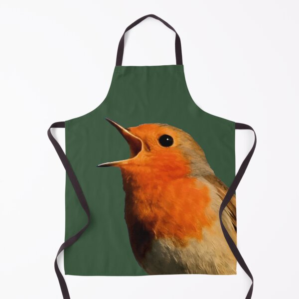 Item preview, Robin Redbreast In Song Close Up Vector designed and sold by taiche.