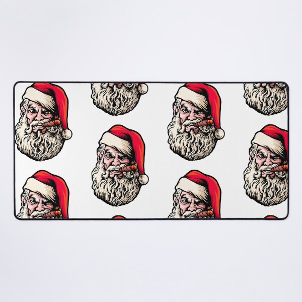 Item preview, Bad Ass Santa Smoking a Cigar designed and sold by mkzmerch.