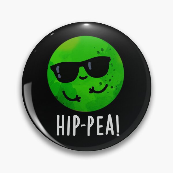 Item preview, Hip-pea Funny Hip Pea Puns (Dark BG) designed and sold by punnybone.