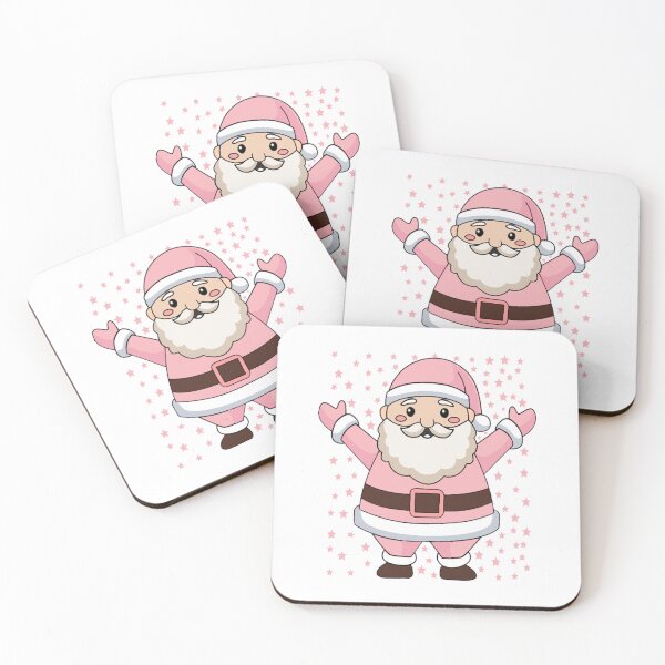Item preview, Retro Vintage Pink Santa Claus designed and sold by JJT0724.