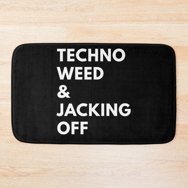 Item preview, Techno Weed & Jacking Off designed and sold by Express YRSLF.