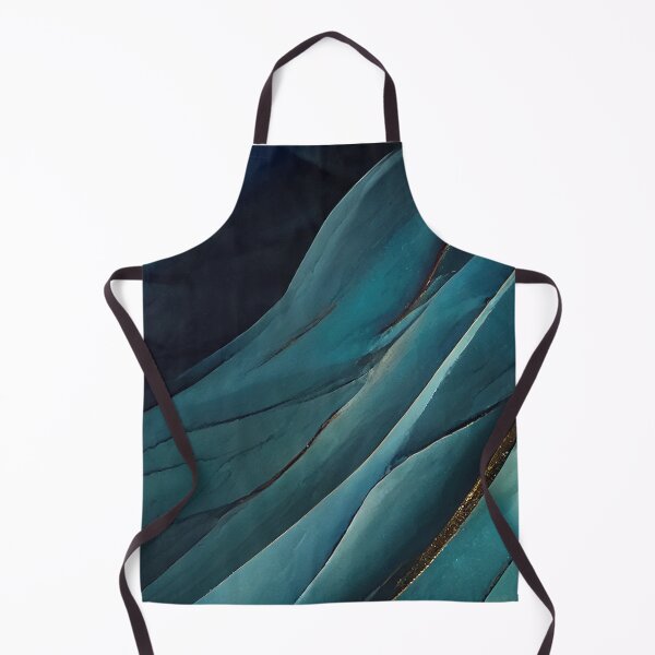Item preview, Teal And Gold Marbled Luxury designed and sold by artsandsoul.