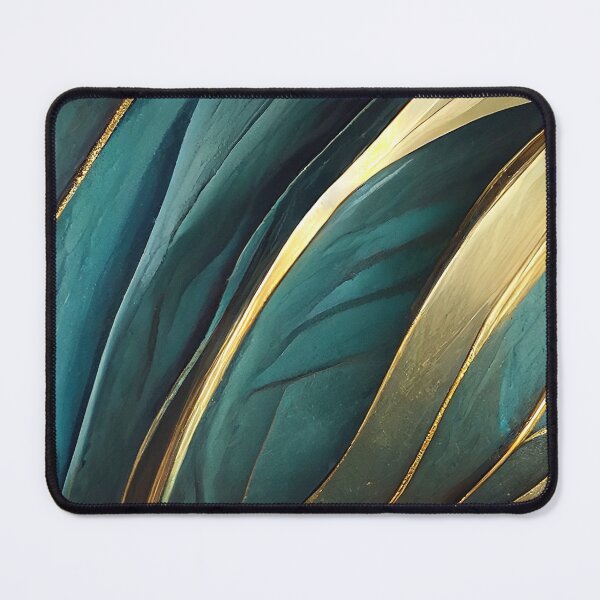 Item preview, Gold Teal Marbled Luxury designed and sold by artsandsoul.
