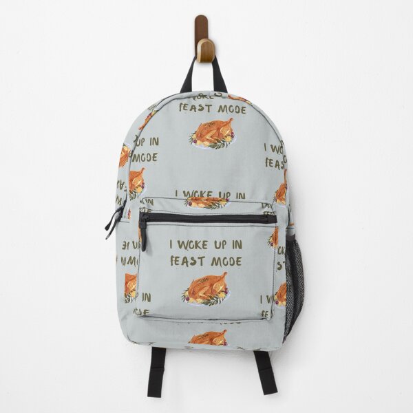 Item preview, I Woke Up In Feast Mode Funny Watercolor Thanksgiving Day Quotes designed and sold by LaziniArts.