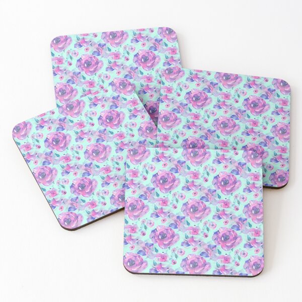 Item preview, Pastel floral abstract pattern designed and sold by Mirarima.
