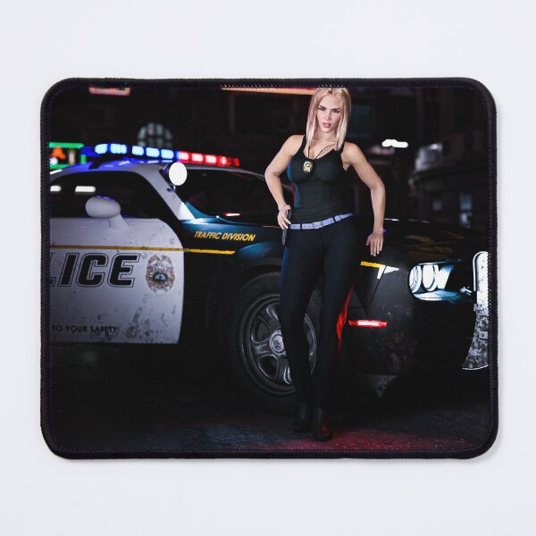Item preview, Jennyfer - Police Detective designed and sold by Orffeus-Art.