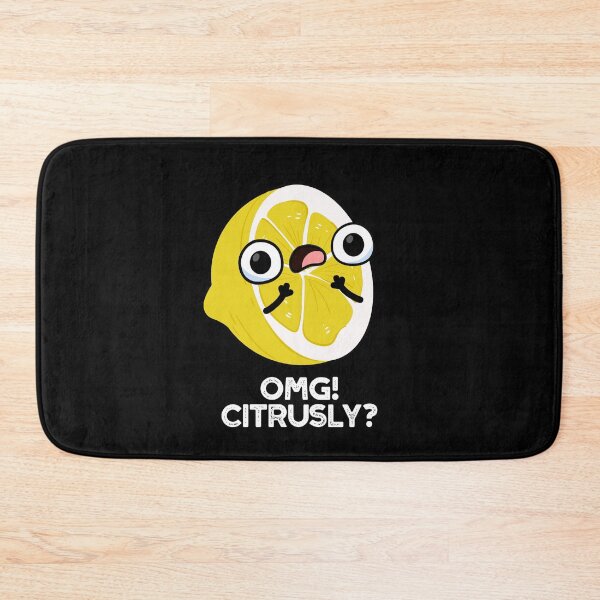 Item preview, OMG Citrusly Funny Fruit Puns (Dark BG) designed and sold by punnybone.