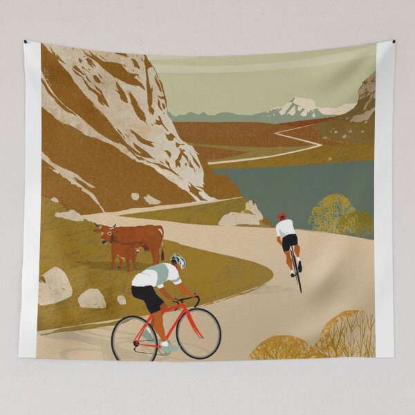 Item preview, Road Bike Art designed and sold by stellacarlenbey.