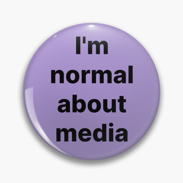 Item preview, Normal About Media designed and sold by PunkCroc.