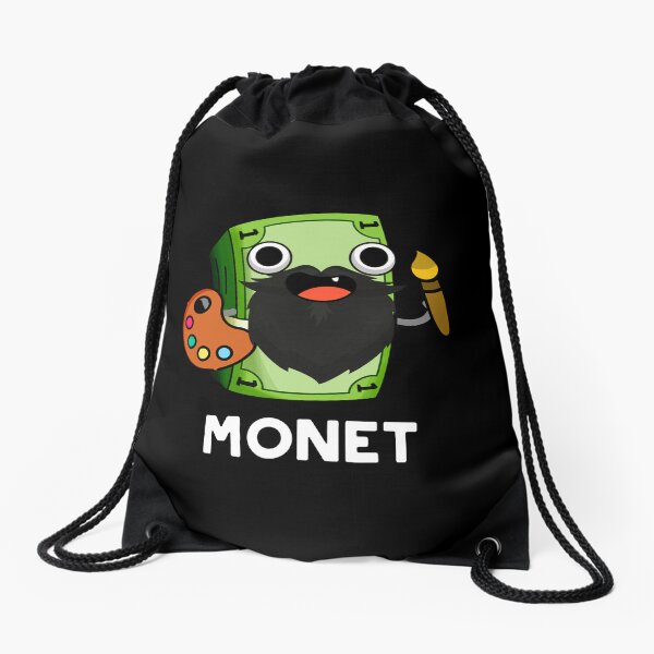 Artikel-Vorschau von Monet Funny Artist Money Pun (Dark BG), designt und verkauft von punnybone.