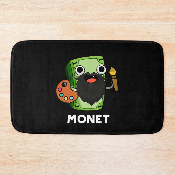 Artikelvorschau, Monet Funny Artist Money Pun (Dark BG) entworfen und verkauft von punnybone.