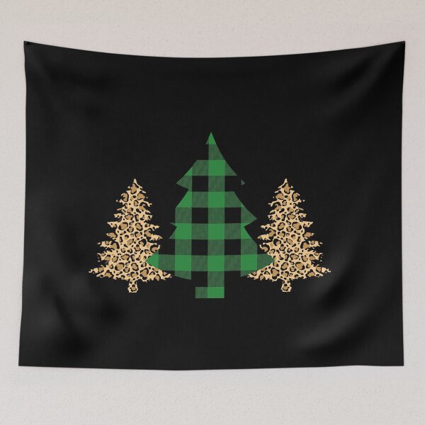 Item preview, LEOPARD AND PLAID CHRISTMAS TREE designed and sold by ZhacoysDesignz.