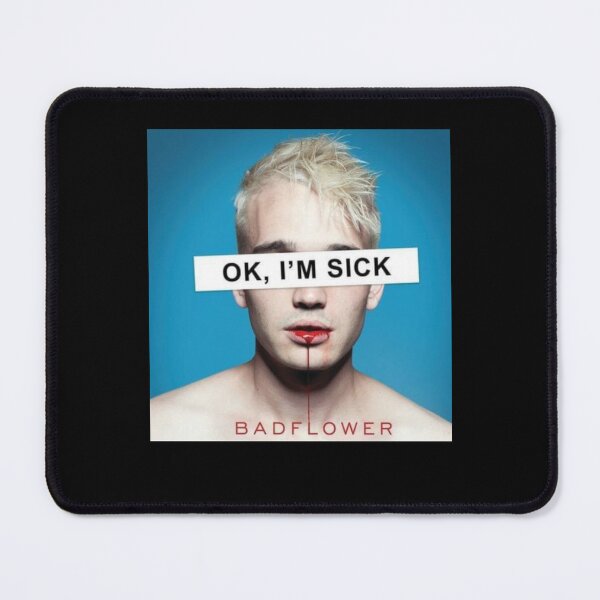 Item preview, Ok I'm Sick Cover Sticker designed and sold by avcibanaay.