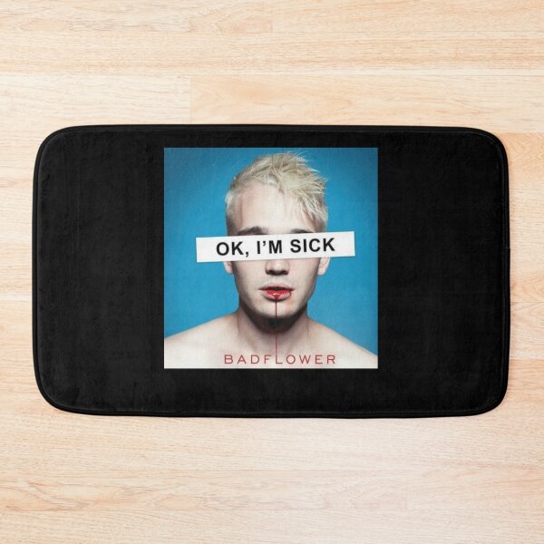 Item preview, Ok I'm Sick Cover Sticker designed and sold by avcibanaay.