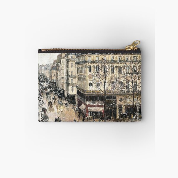 Item preview, Rue Saint-Honoré in the Afternoon. Effect of Rain - Camille Pissarro Art Prints designed and sold by TheSoulOfArt.
