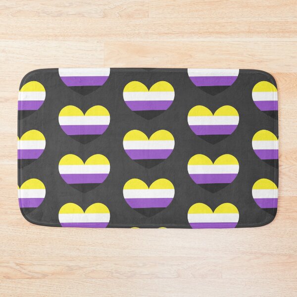 Item preview, Nonbinary Pride Heart designed and sold by charmednight.