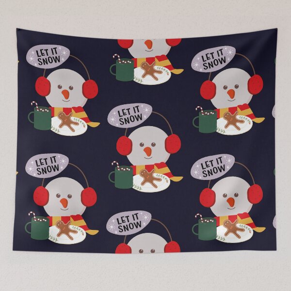 Item preview, Snowman Snack Time designed and sold by bylt.