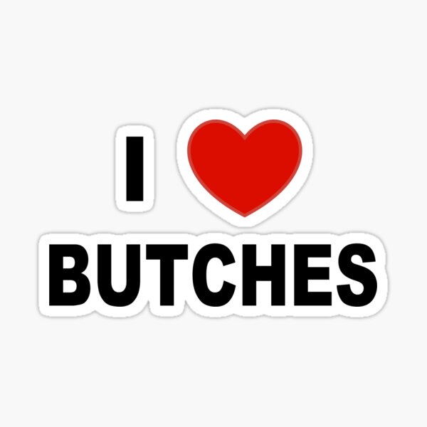 Item preview, I Heart Butches designed and sold by PunkCroc.