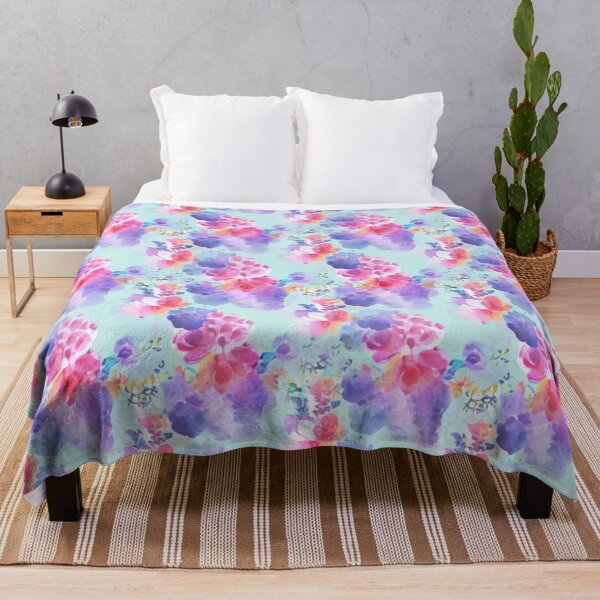 Item preview, Pastel floral abstract pattern designed and sold by Mirarima.