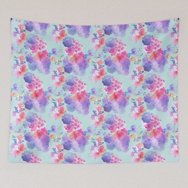Item preview, Pastel floral abstract pattern designed and sold by Mirarima.