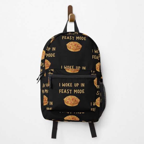 Item preview, I Woke Up In Feast Mode Funny Quote, Pumpkin Pie in Watercolor designed and sold by LaziniArts.