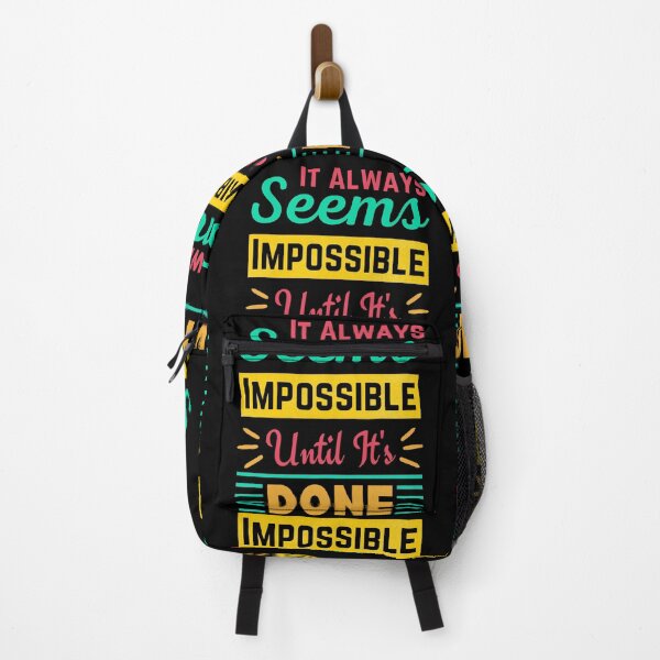 Item preview, Always seems impossible until its done. designed and sold by ColourTrials.