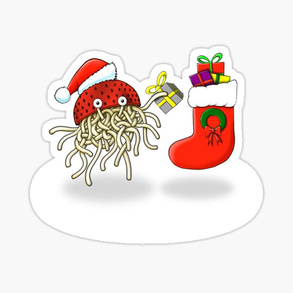 Item preview, Funny FSM Chifsmas Christmas Atheist Agnostic Atheism Colander  designed and sold by DooodleGod.