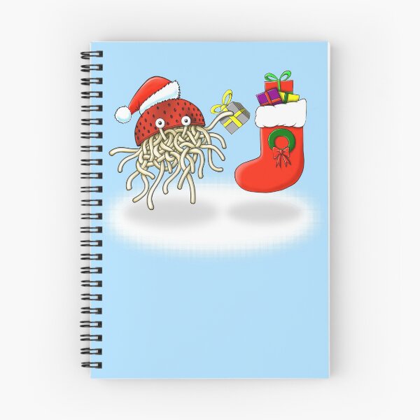 Artikelvorschau, Lustiges FSM Chifsmas Weihnachts-Atheist-Agnostiker-Atheismus-Sieb entworfen und verkauft von DooodleGod.