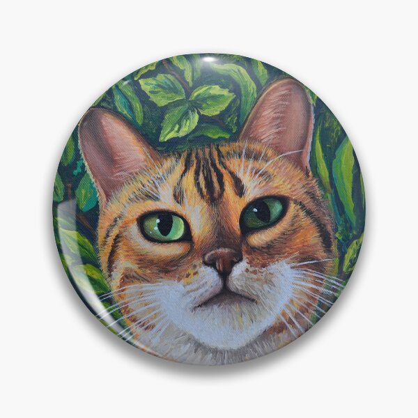 Item preview, Portrait of the Bengal cat designed and sold by Dreamoire Pix.