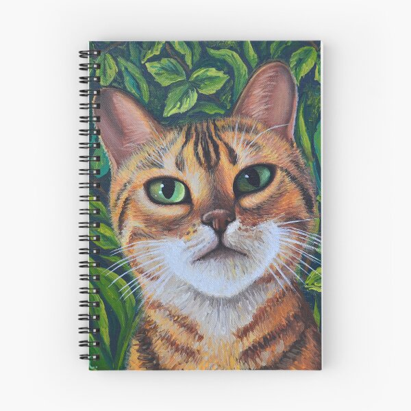 Item preview, Portrait of the Bengal cat designed and sold by Dreamoire Pix.